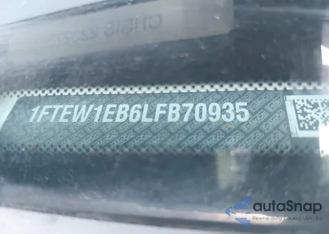 2020 Ford F-150 Xlt z USA, uszkodzony, nr VIN 1FTEW1EB6LFB70935